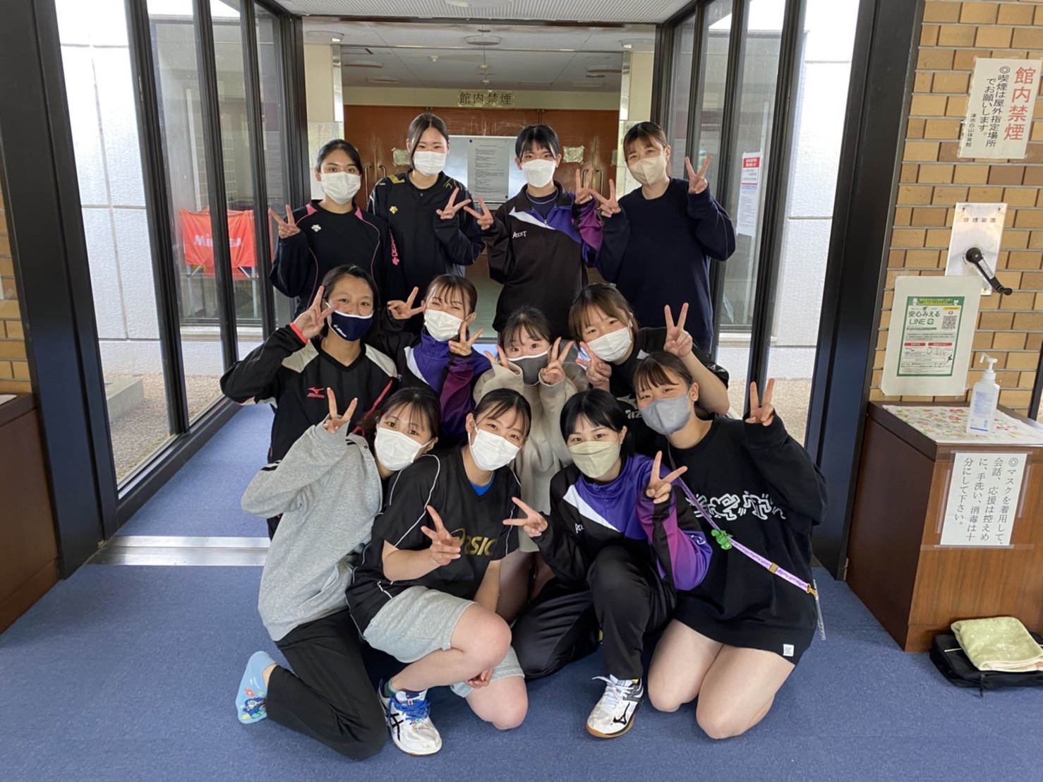 女子バレーボール部が全国クラブカップ三重県予選に出場しました!