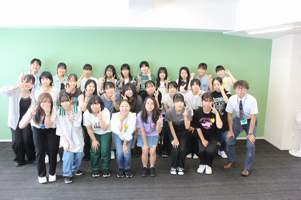 高校生インターンシップ2023～保育士になれる夏休み～の事後指導を行いました📝